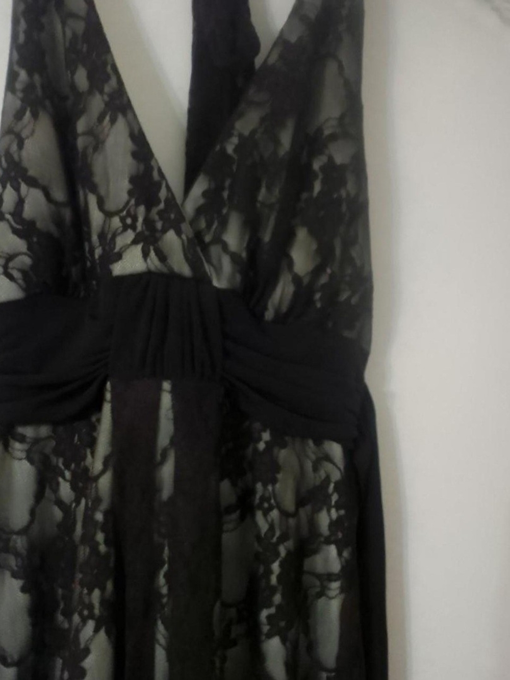 Speechless Black Strapless Lace Cocktail Dress